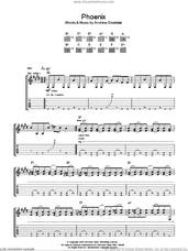 Cover icon of Phoenix sheet music for guitar (tablature) by Wolfmother and Andrew Stockdale, intermediate skill level