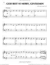 Cover icon of God Rest Ye Merry, Gentlemen [Jazz version] (arr. Frank Mantooth) sheet music for piano solo  and Frank Mantooth, intermediate skill level