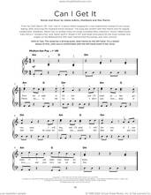 Cover icon of Can I Get It, (beginner) sheet music for piano solo by Adele, Adele Adkins, Max Martin and Shellback, beginner skill level