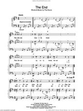 Cover icon of The End sheet music for voice, piano or guitar by The Doors, intermediate skill level