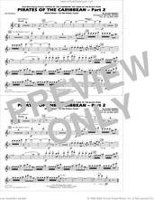 Cover icon of Pirates of the Caribbean, part 2 (arr. michael brown) sheet music for marching band (flute/piccolo) by Klaus Badelt, Michael Brown and Will Rapp, intermediate skill level