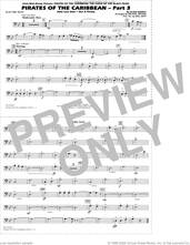 Cover icon of Pirates of the Caribbean, part 3 (arr. michael brown) sheet music for marching band (electric bass) by Klaus Badelt, Michael Brown and Will Rapp, intermediate skill level