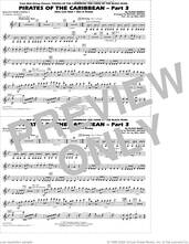 Cover icon of Pirates of the Caribbean, part 3 (arr. michael brown) sheet music for marching band (mallet percussion 2) by Klaus Badelt, Michael Brown and Will Rapp, intermediate skill level