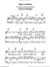 Cover icon of Bad To Me sheet music for voice, piano or guitar by The Beatles, John Lennon, LENNON and Paul McCartney, intermediate skill level
