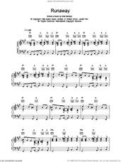 Cover icon of Runaway sheet music for voice, piano or guitar by Emma Anderson and Miki Berenyi, intermediate skill level