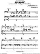 Cover icon of J'Imagine sheet music for voice, piano or guitar by Annie Villeneuve, Alan Frew, Stephan Moccio and Thierry Leflamme, intermediate skill level