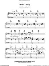 Cover icon of I'm So Lonely sheet music for voice, piano or guitar by John Power, intermediate skill level