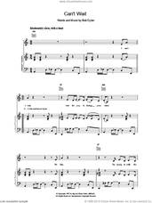 Cover icon of Can't Wait sheet music for voice, piano or guitar by Bob Dylan, intermediate skill level