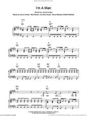 Cover icon of I'm A Man sheet music for voice, piano or guitar by Pulp and Jarvis Cocker, intermediate skill level