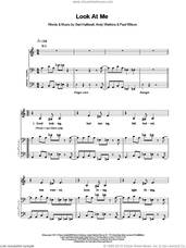 Cover icon of Look At Me sheet music for voice, piano or guitar by HALLIWELL, Geri Halliwell, Andy Watkins and WILSON, intermediate skill level