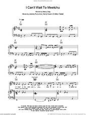 Cover icon of I Cant Wait To Meetchu sheet music for voice, piano or guitar by GRAY, Macy Gray, Darryl Swann and RUZUMNA, intermediate skill level