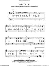 Cover icon of Stuck On You sheet music for piano solo by Elvis Presley, Aaron Schroeder and J. Leslie McFarland, easy skill level