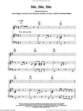 Cover icon of Bills, Bills, Bills sheet music for voice, piano or guitar by Destiny's Child, Beyonce, Kandi Burruss, Kevin Briggs and Knowles,BeyoncAA, intermediate skill level