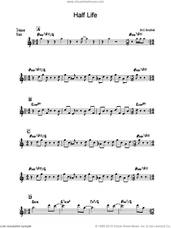 Cover icon of Half Life sheet music for tenor saxophone solo by Bill Bruford, intermediate skill level