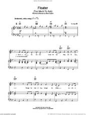 Cover icon of Floater sheet music for voice, piano or guitar by Bob Dylan, intermediate skill level