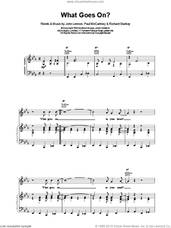 Cover icon of What Goes On? sheet music for voice, piano or guitar by The Beatles and Paul McCartney, intermediate skill level
