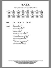 Cover icon of B.A.B.Y. sheet music for guitar (chords) by Carla Thomas, David Porter and Isaac Hayes, intermediate skill level