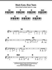 Cover icon of Black Eyes, Blue Tears sheet music for piano solo (chords, lyrics, melody) by Shania Twain and Robert John Lange, intermediate piano (chords, lyrics, melody)