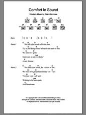 Cover icon of Comfort In Sound sheet music for guitar (chords) by Feeder and Grant Nicholas, intermediate skill level
