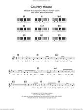 Cover icon of Country House sheet music for piano solo (chords, lyrics, melody) by Blur, Alex James, Damon Albarn, David Rowntree and Graham Coxon, intermediate piano (chords, lyrics, melody)