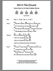 Cover icon of Dirt In The Ground sheet music for guitar (chords) by Tom Waits and Kathleen Brennan, intermediate skill level