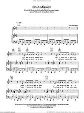 Cover icon of On A Mission sheet music for voice, piano or guitar by Gabriella Cilmi, George Astasio, Jason Pebworth and Jonathan Shave, intermediate skill level
