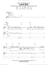 Cover icon of Let It Out sheet music for guitar (tablature) by Pillar, Lester Estelle, Michael Wittig, Noah Henson and Rob Beckley, intermediate skill level