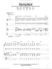 Cover icon of Staring Back sheet music for guitar (tablature) by Pillar, Lester Estelle, Michael Wittig, Noah Henson and Rob Beckley, intermediate skill level