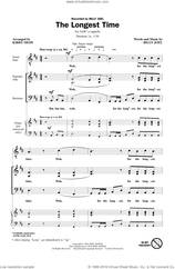 Cover icon of The Longest Time (SAB with Tenor Solo) (arr. Kirby Shaw) sheet music for choir and piano (SATB) by Billy Joel and Kirby Shaw, intermediate skill level