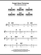 Cover icon of Forget About Tomorrow sheet music for piano solo (chords, lyrics, melody) by Feeder and Grant Nicholas, intermediate piano (chords, lyrics, melody)
