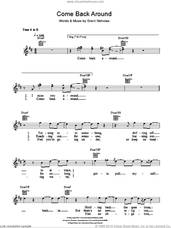 Cover icon of Come Back Around sheet music for voice and other instruments (fake book) by Feeder and Grant Nicholas, intermediate skill level