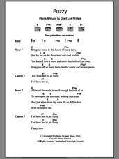 Cover icon of Fuzzy sheet music for guitar (chords) by Grant Lee Buffalo and Grant Lee Phillips, intermediate skill level