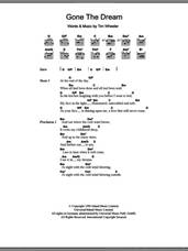 Cover icon of Gone The Dream sheet music for guitar (chords) by Tim Wheeler, intermediate skill level