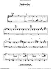 Cover icon of Watercolour sheet music for voice, piano or guitar by Pendulum and Rob Swire, intermediate skill level