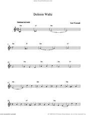 Cover icon of Dolores Waltz sheet music for voice and other instruments (fake book) by Emile Waldteufel, classical score, intermediate skill level