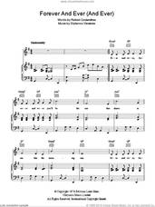 Cover icon of Forever And Ever (And Ever) sheet music for voice, piano or guitar by Engelbert Humperdinck, Robert Costandinos and Stylianos Vlavianos, intermediate skill level