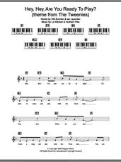 Cover icon of Hey, Hey, Are You Ready To Play? sheet music for piano solo (chords, lyrics, melody) by Liz Kitchen, Graham Pike, Ian Lauchlan and Will Brenton, intermediate piano (chords, lyrics, melody)