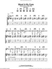 Cover icon of Blood In My Eyes sheet music for guitar (tablature) by Bob Dylan, intermediate skill level