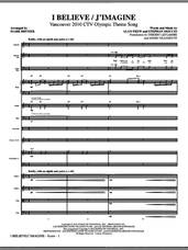 Cover icon of I Believe / J'Imagine (COMPLETE) sheet music for orchestra/band (Orchestra) by Mark Brymer, Alan Frew, Annie Villeneuve, Stephan Moccio and Thierry Leflamme, intermediate skill level