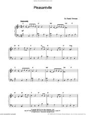 Cover icon of Pleasantville sheet music for piano solo by Randy Newman, intermediate skill level