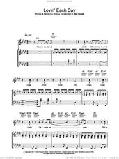 Cover icon of Lovin' Each Day sheet music for voice, piano or guitar by Gregg Alexander, Ronan Keating and Rick Nowels, intermediate skill level