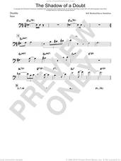 Cover icon of The Shadow Of A Doubt sheet music for bass solo by Bill Bruford and Steve Hamilton, intermediate skill level