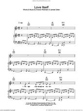 Cover icon of Love Itself sheet music for voice, piano or guitar by Leonard Cohen and Sharon Robinson, intermediate skill level