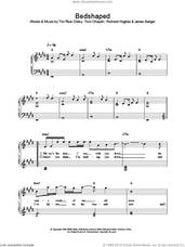 Cover icon of Bedshaped sheet music for piano solo by Tim Rice-Oxley, Richard Hughes and Tom Chaplin, intermediate skill level