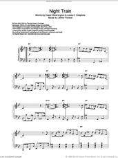 Cover icon of Night Train sheet music for piano solo by Duke Ellington, D Ellington and Mills & Parrish, intermediate skill level