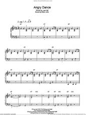 Cover icon of Angry Dance sheet music for piano solo by Elton John, Billy Elliot (Musical) and Lee Hall, easy skill level