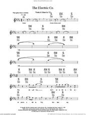 Cover icon of The Electric Co. sheet music for voice and other instruments (fake book) by U2, intermediate skill level