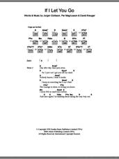Cover icon of If I Let You Go sheet music for guitar (chords) by Westlife, David Kreuger, JAAorgen Elofsson, Jorgen Elofsson and Per Magnusson, intermediate skill level