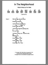 Cover icon of In The Neighborhood sheet music for guitar (chords) by Tom Waits, intermediate skill level