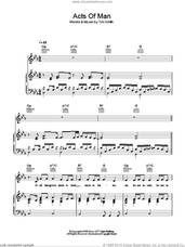 Cover icon of Acts Of Man sheet music for voice, piano or guitar by Midlake and Tim Smith, intermediate skill level